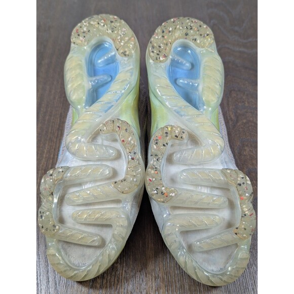 Nike Air Vapormax DH4084-003 Running Sneaker Shoes Mens 9 Gray Neon Green Knit - Picture 15 of 16